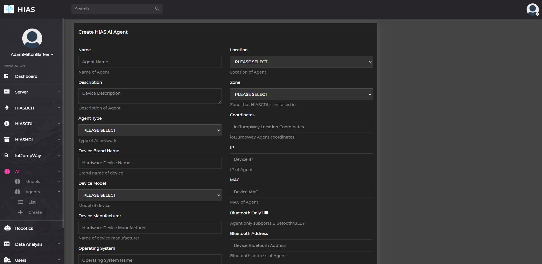 HIAS UI - AI Management