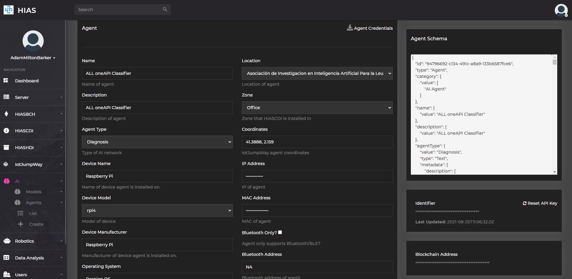 HIAS UI - AI Management