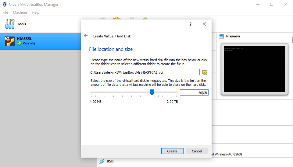 VirtualBox VM