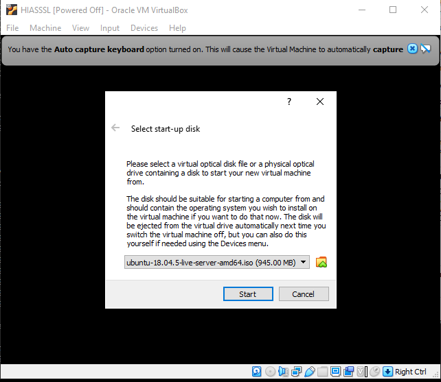 VirtualBox VM