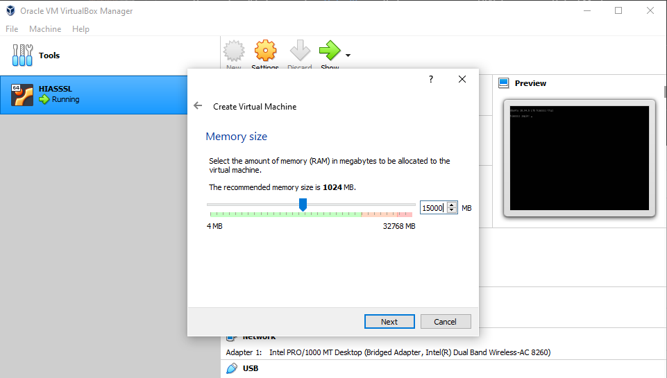 VirtualBox VM